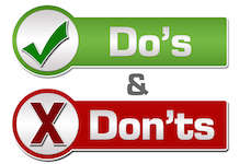 Mortgage Do's and Don'ts